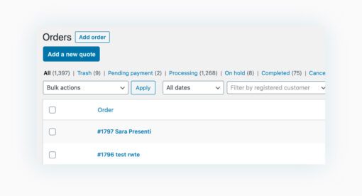 Plugin YITH WooCommerce Request Quote