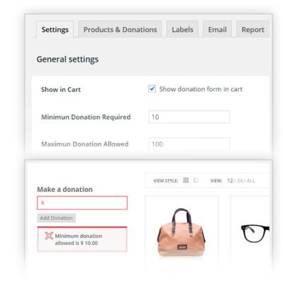 Đặt số tiền dễ dàng với YITH Donations for WooCommerce