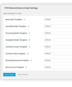 YITH WooCommerce Email Templates